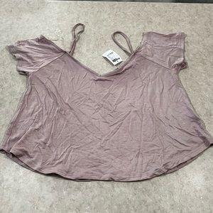 NWT Charlotte Russe top mauve purple